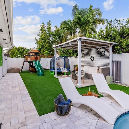 Miami Luxury House W Heated Pool & Jacuzzi Villa Buitenkant foto