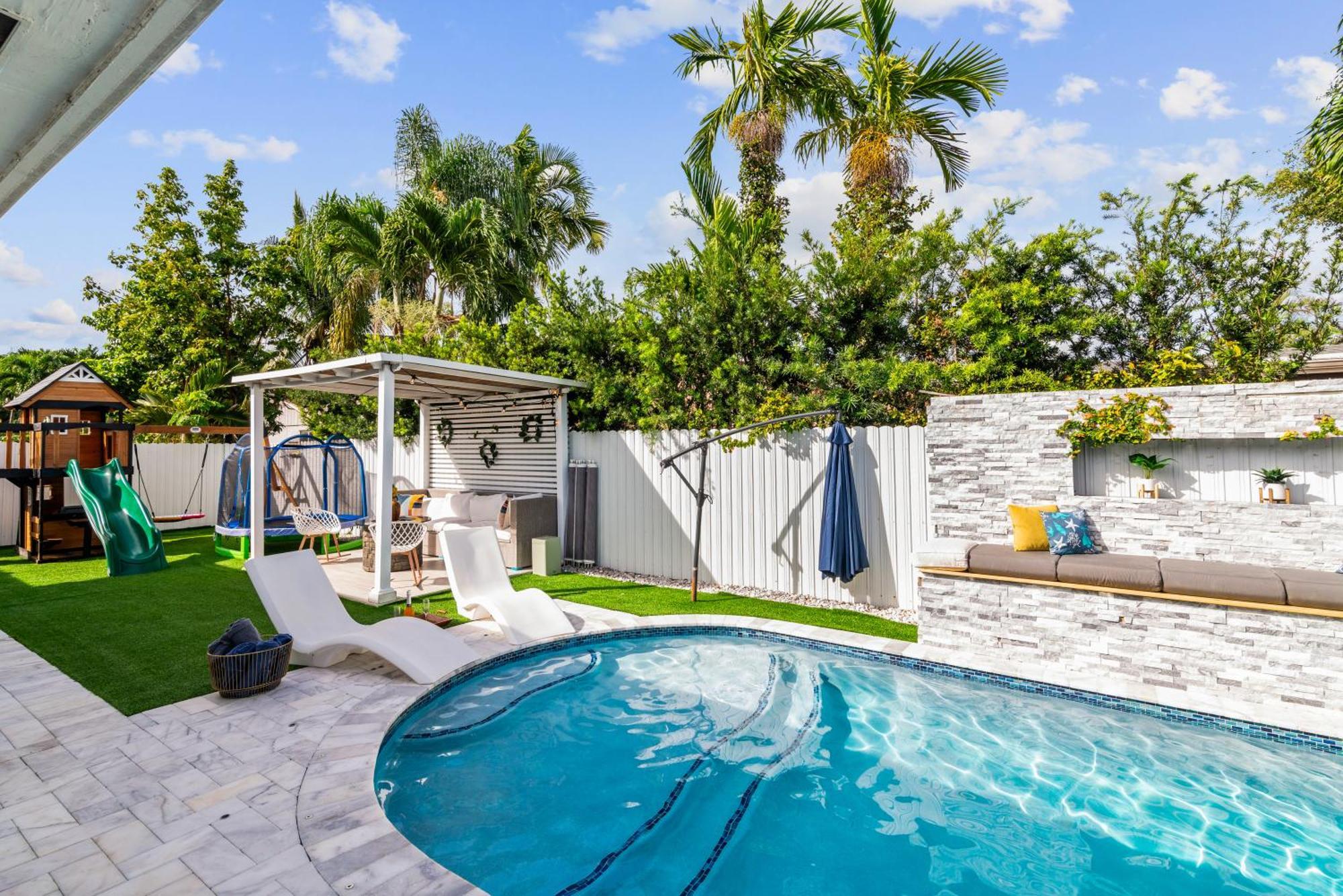 Miami Luxury House W Heated Pool & Jacuzzi Villa Buitenkant foto