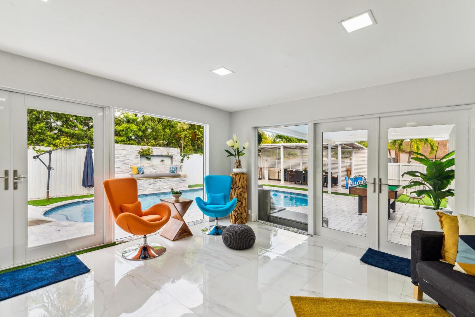 Miami Luxury House W Heated Pool & Jacuzzi Villa Buitenkant foto