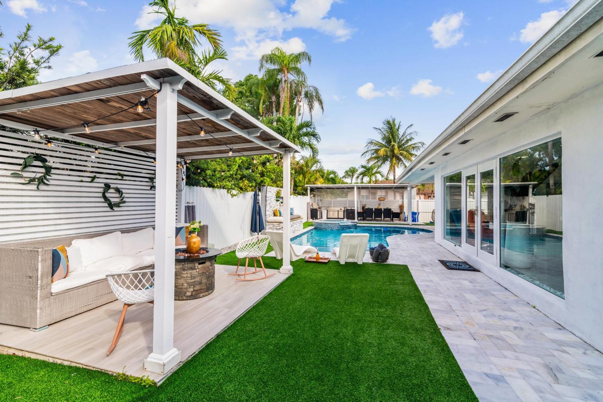 Miami Luxury House W Heated Pool & Jacuzzi Villa Buitenkant foto