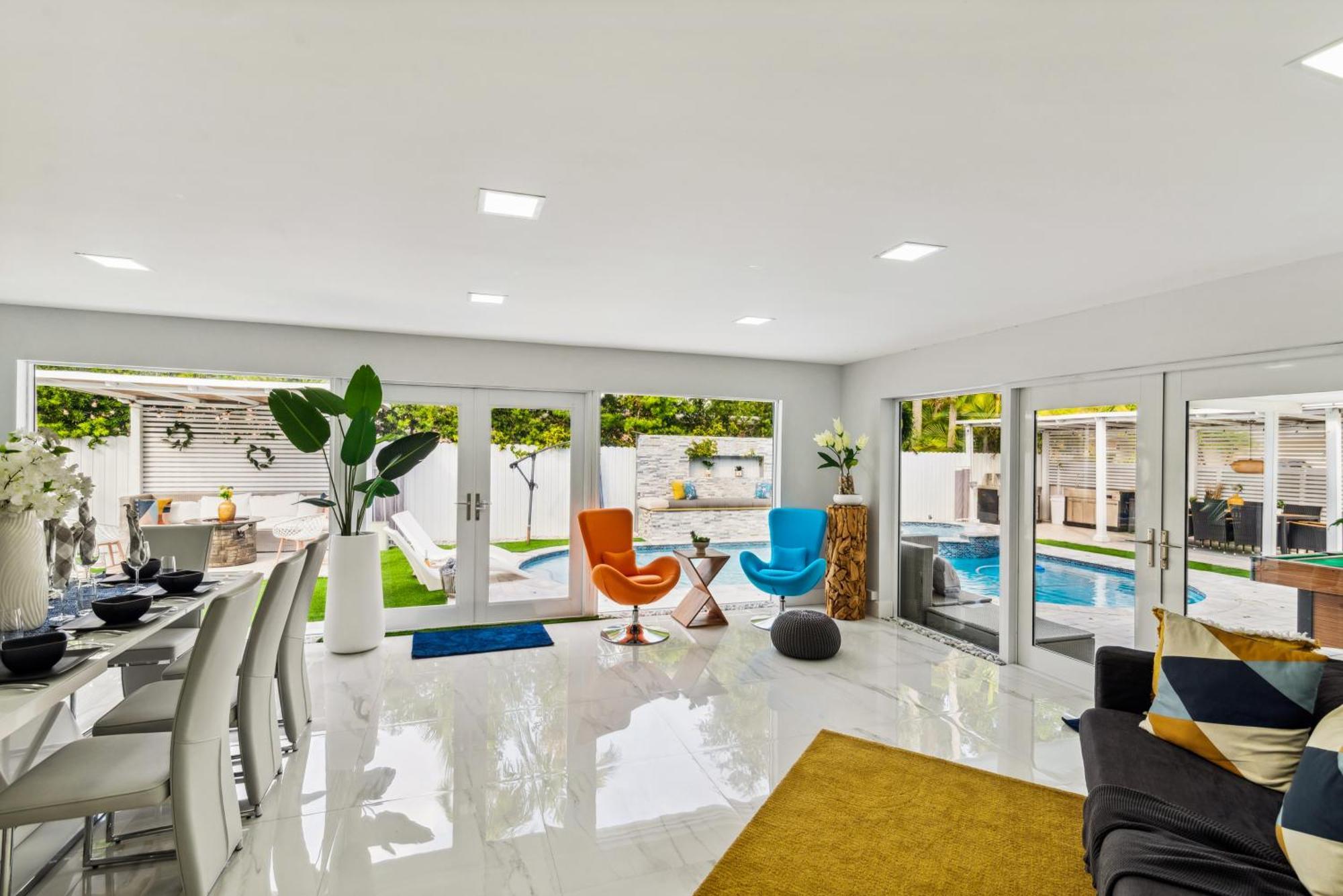 Miami Luxury House W Heated Pool & Jacuzzi Villa Buitenkant foto