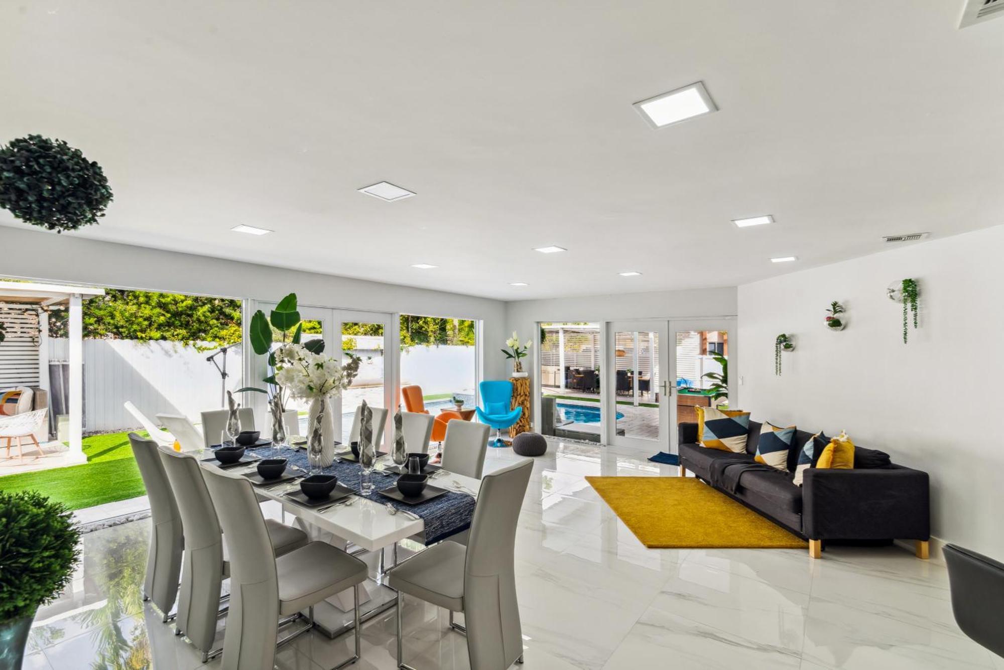 Miami Luxury House W Heated Pool & Jacuzzi Villa Buitenkant foto