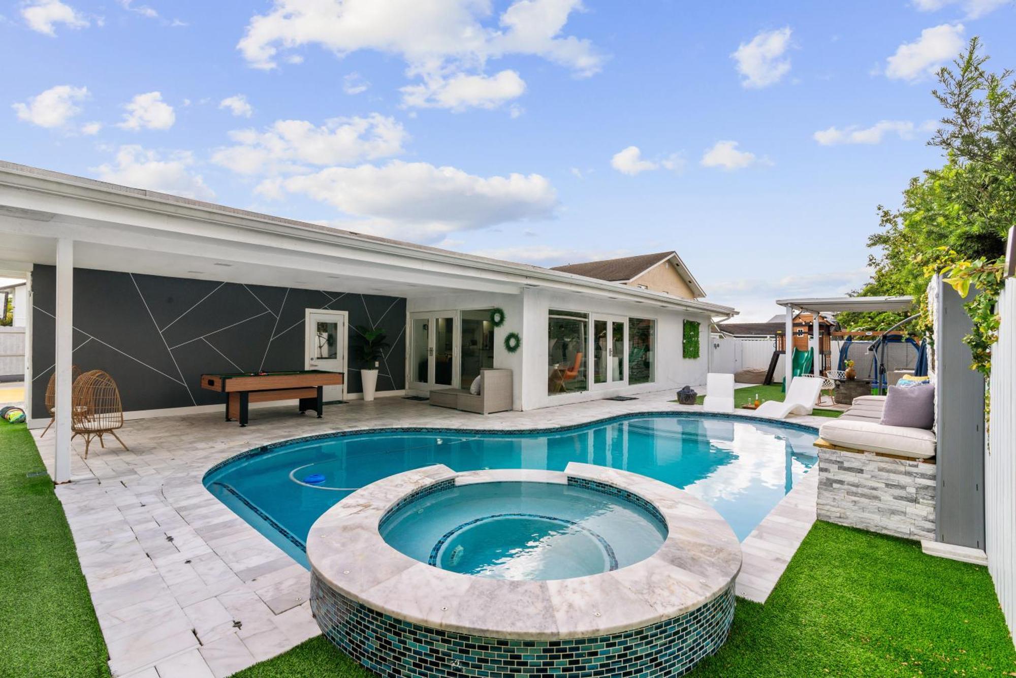 Miami Luxury House W Heated Pool & Jacuzzi Villa Buitenkant foto