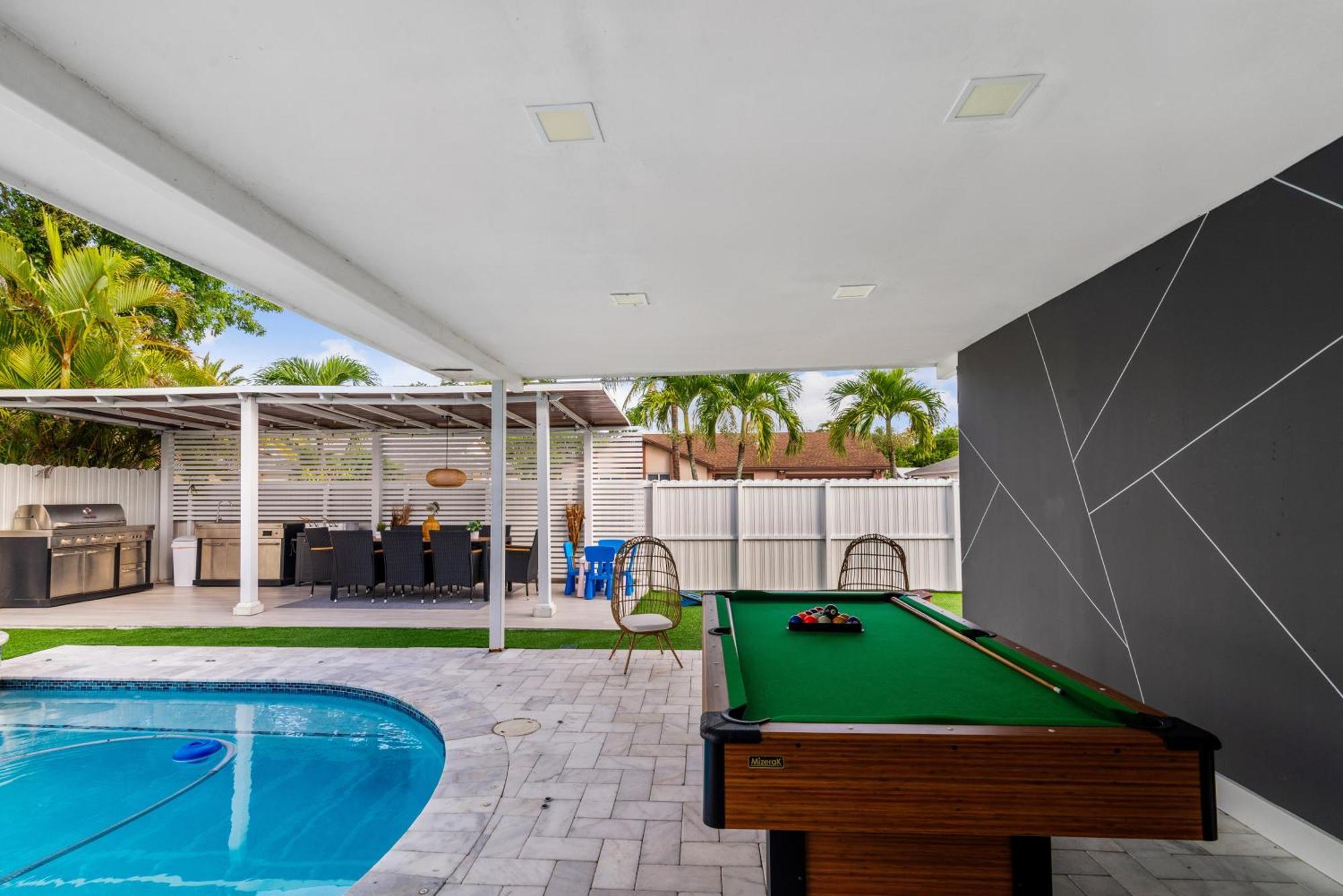 Miami Luxury House W Heated Pool & Jacuzzi Villa Buitenkant foto